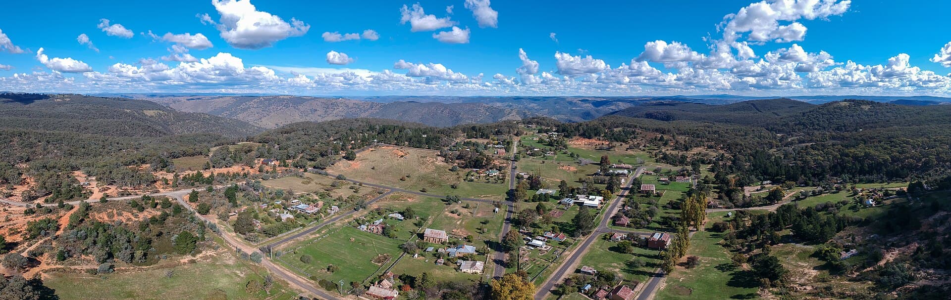 2021-04-08 Hill End, New South Wales panoramic view