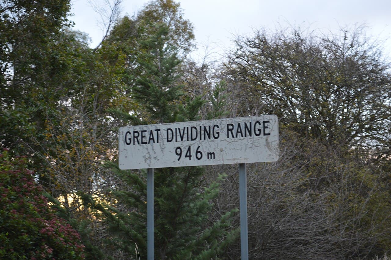 Upper Lachlan fossicking district near Crookwell, New South Wales