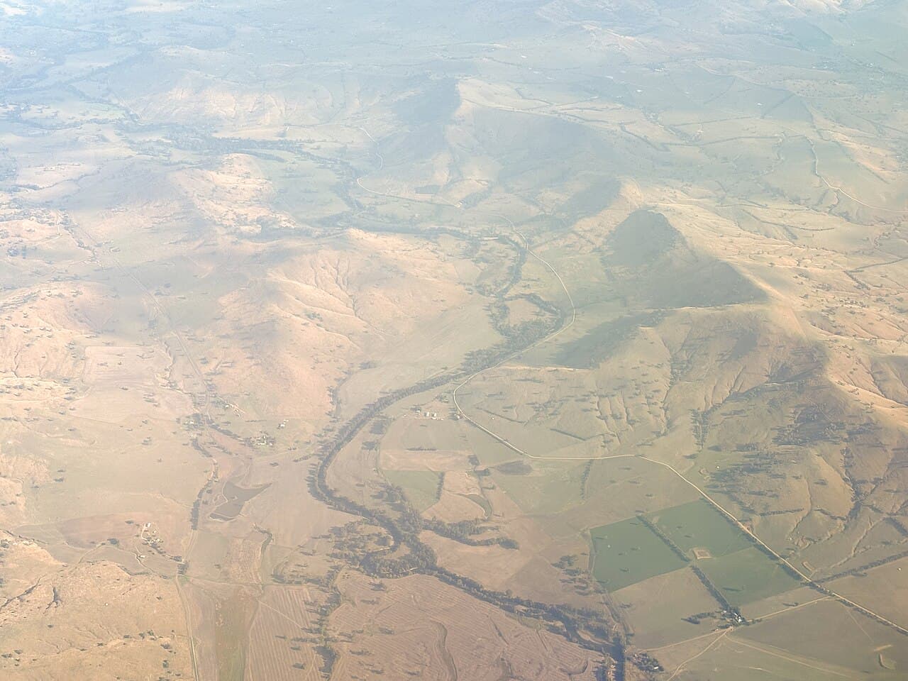 Waterfall Creek fossicking district near Tumut, New South Wales