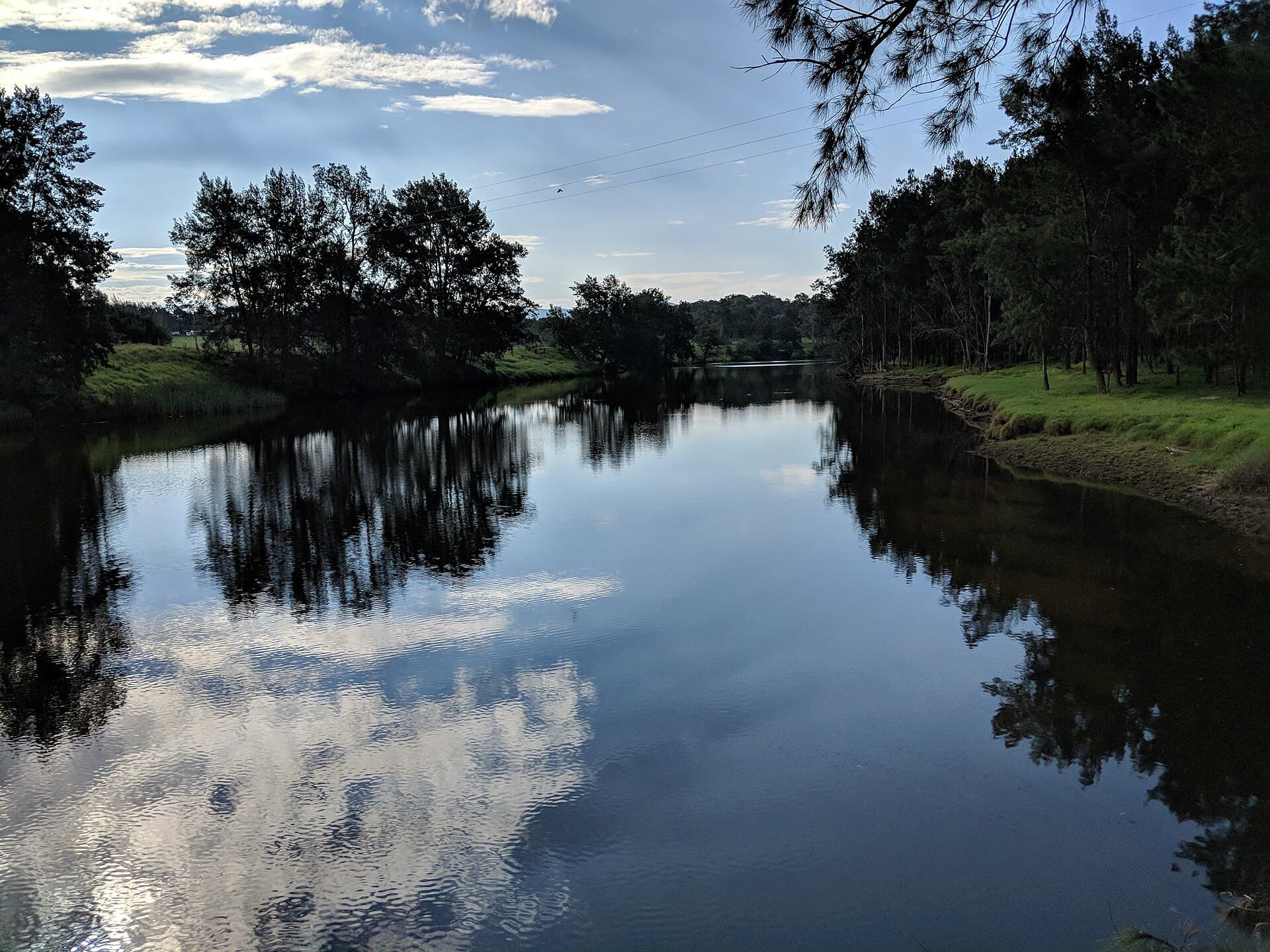 Deua or Moruya River at Kiora Bridge