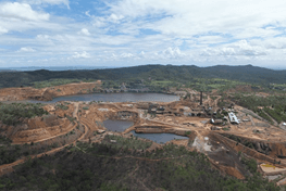Mount Morgan fossicking area near the historic gold mine