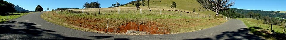 Thanes Creek fossicking area near Warwick