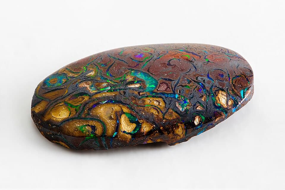 Yowah opal field in south-western Queensland