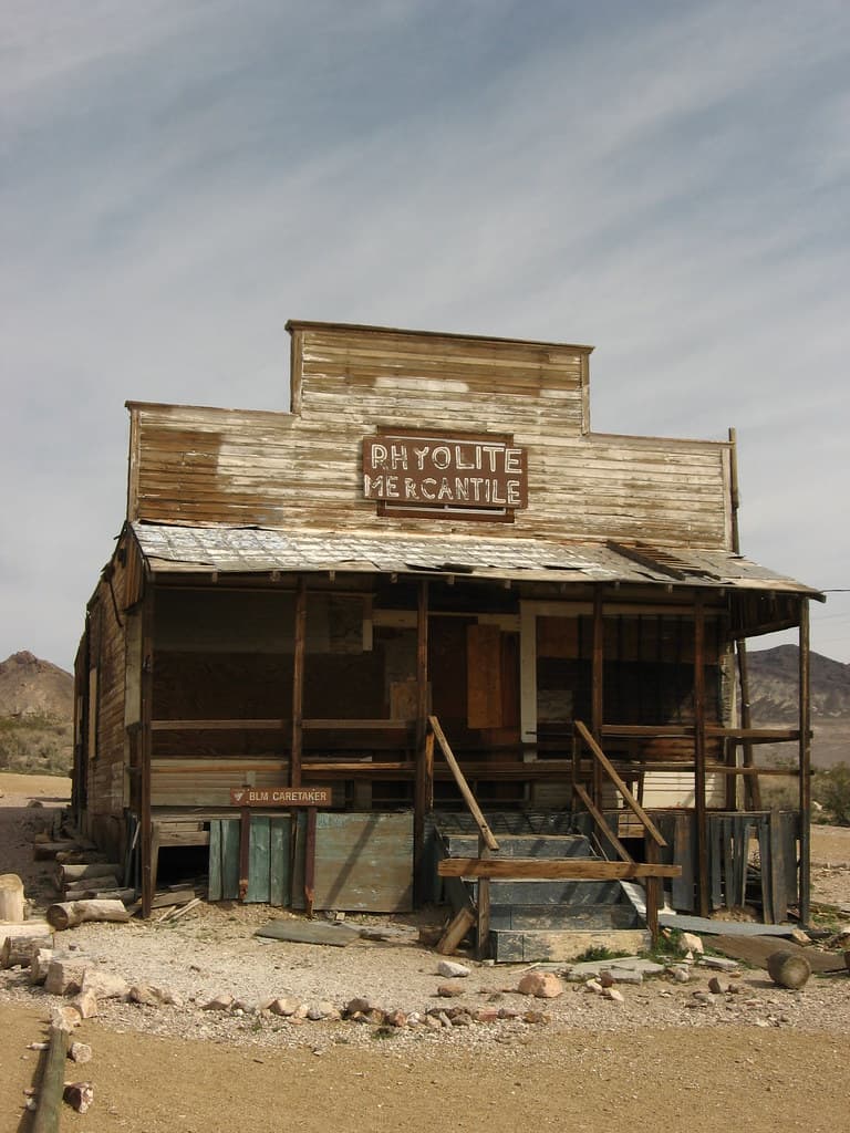 Rhyolite Mercantile old general store