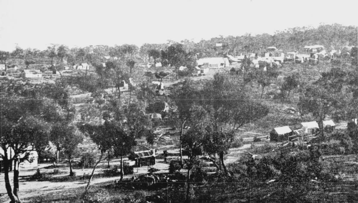 Bora Creek fossicking district near Bingara, New South Wales