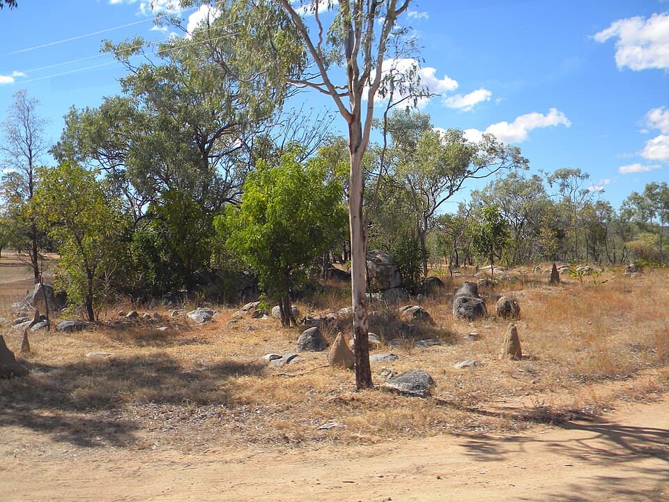 Mines Hill at Lava Plains, North Queensland