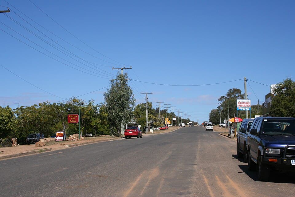 Fossicking diggings near Rubyvale, Central Queensland