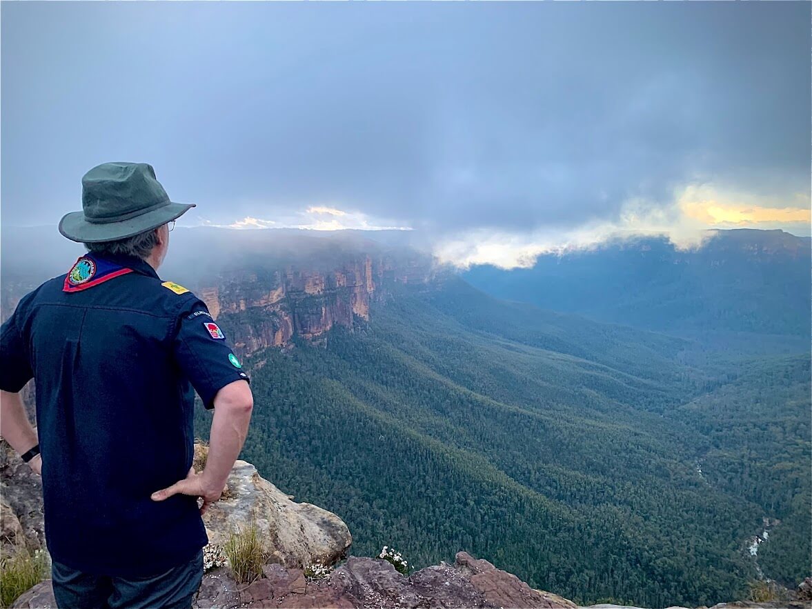 Remote Australian valley
